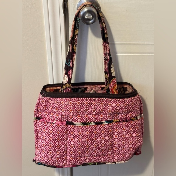 ✨retired print✨ Vera Bradley Flower Power Shoulder Bag - Picture 5 of 5